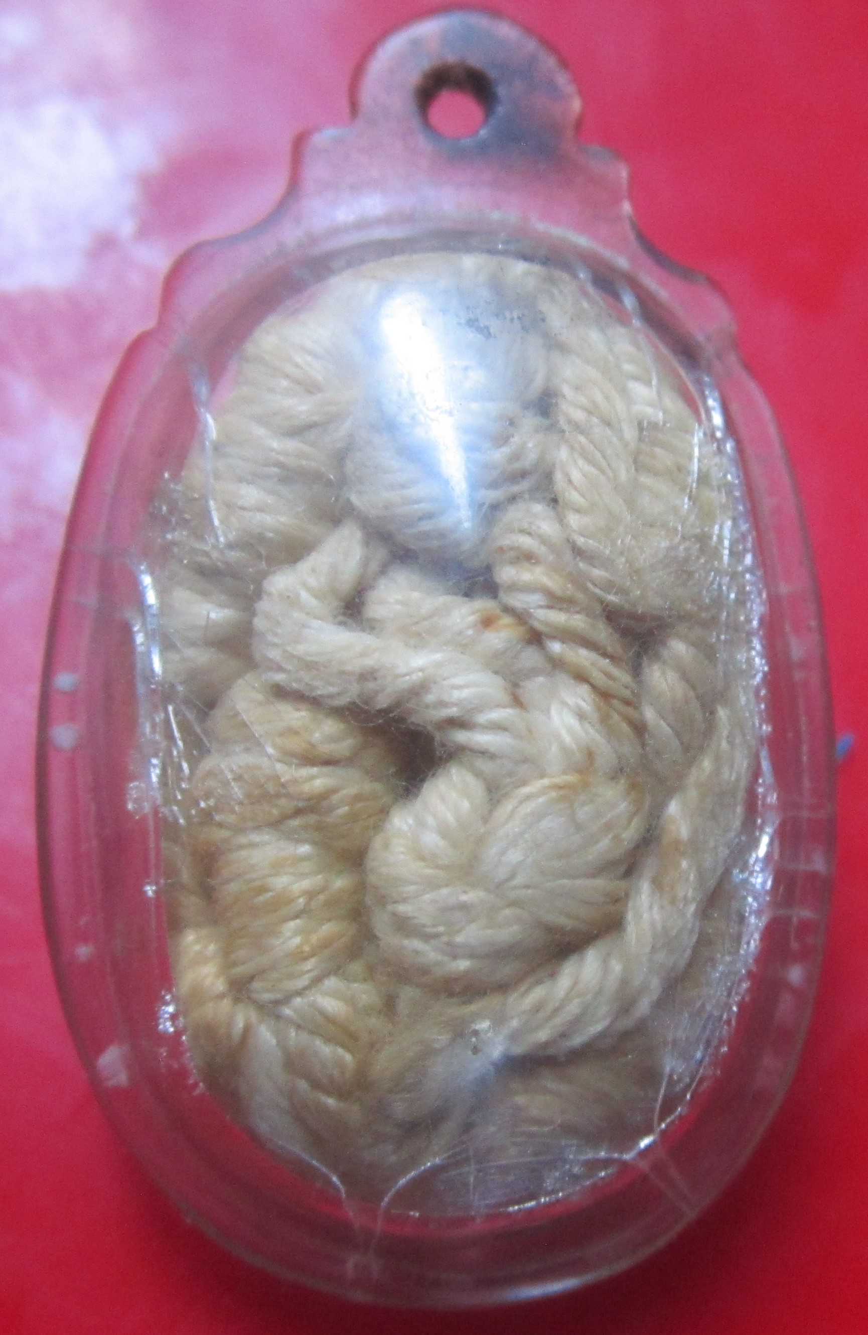 เครื่องรางของขลัง สายสิญย์ ปลุกเสก ไม่ทราบที่