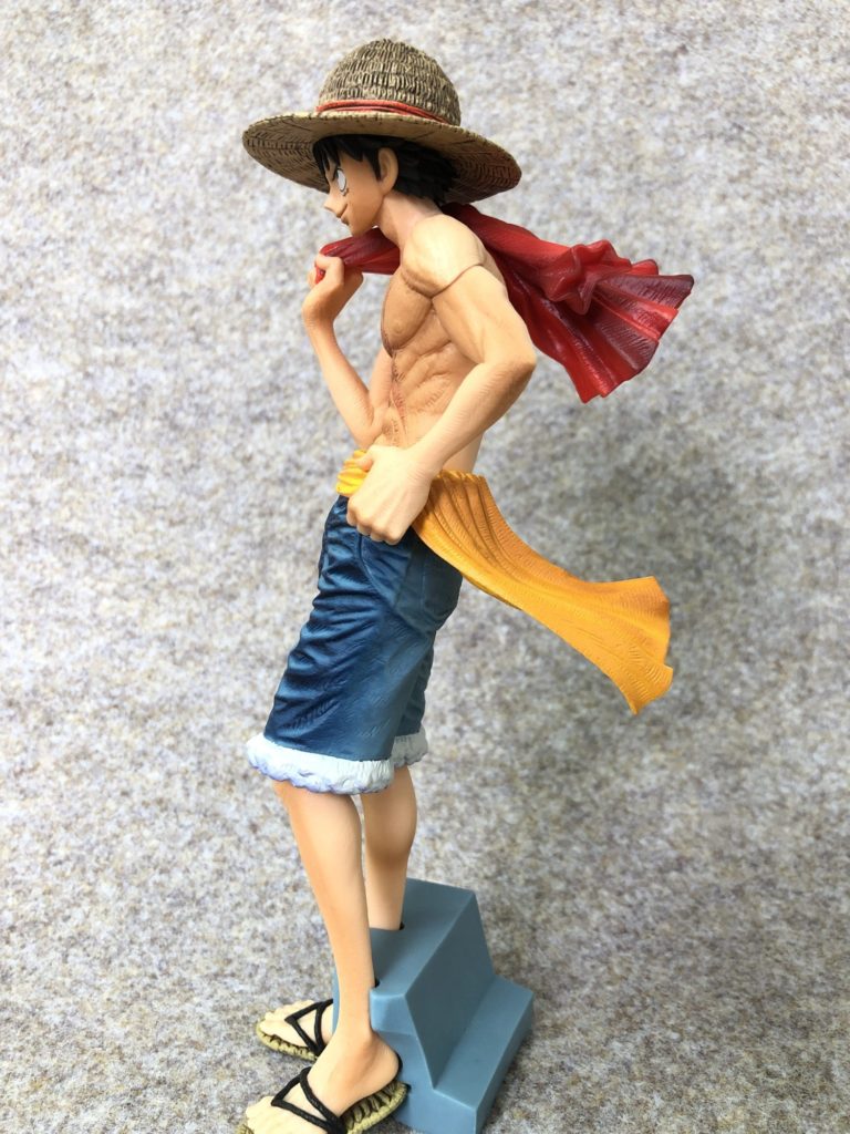 Luffy ของแท้ JP แมวทอง - Magazine Figure Banpresto [โมเดลวันพีช]