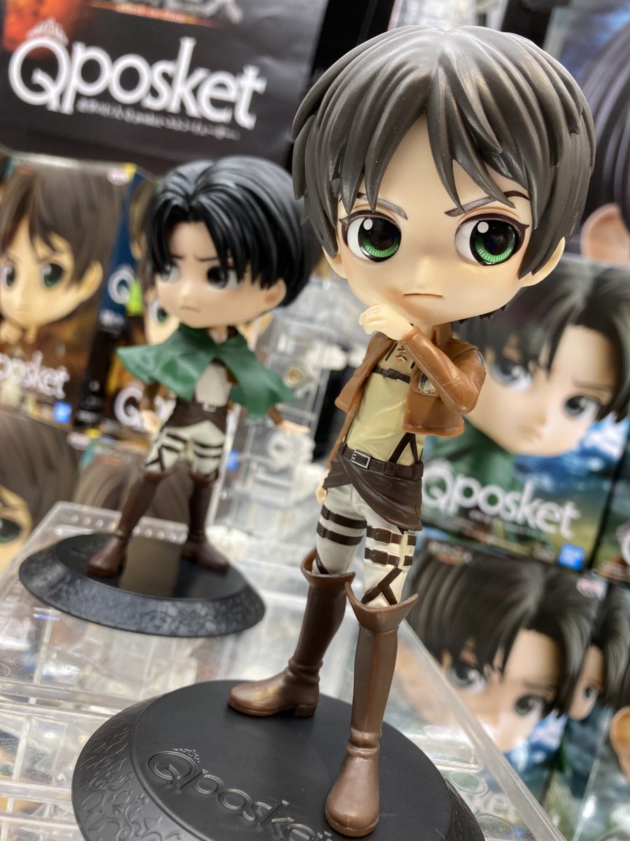 Eren ของแท้ JP - Q Posket Banpresto [โมเดล Attack on Titan]