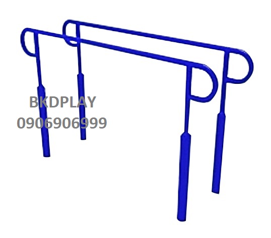 เครื่องออกกำลังกาย กลางแจ้ง ชุดอุปกรณ์ บริหารแขน หัวไหล่ แบบบาร์คู่ ลานกีฬา อเนกประสงค์ สนามกีฬา
