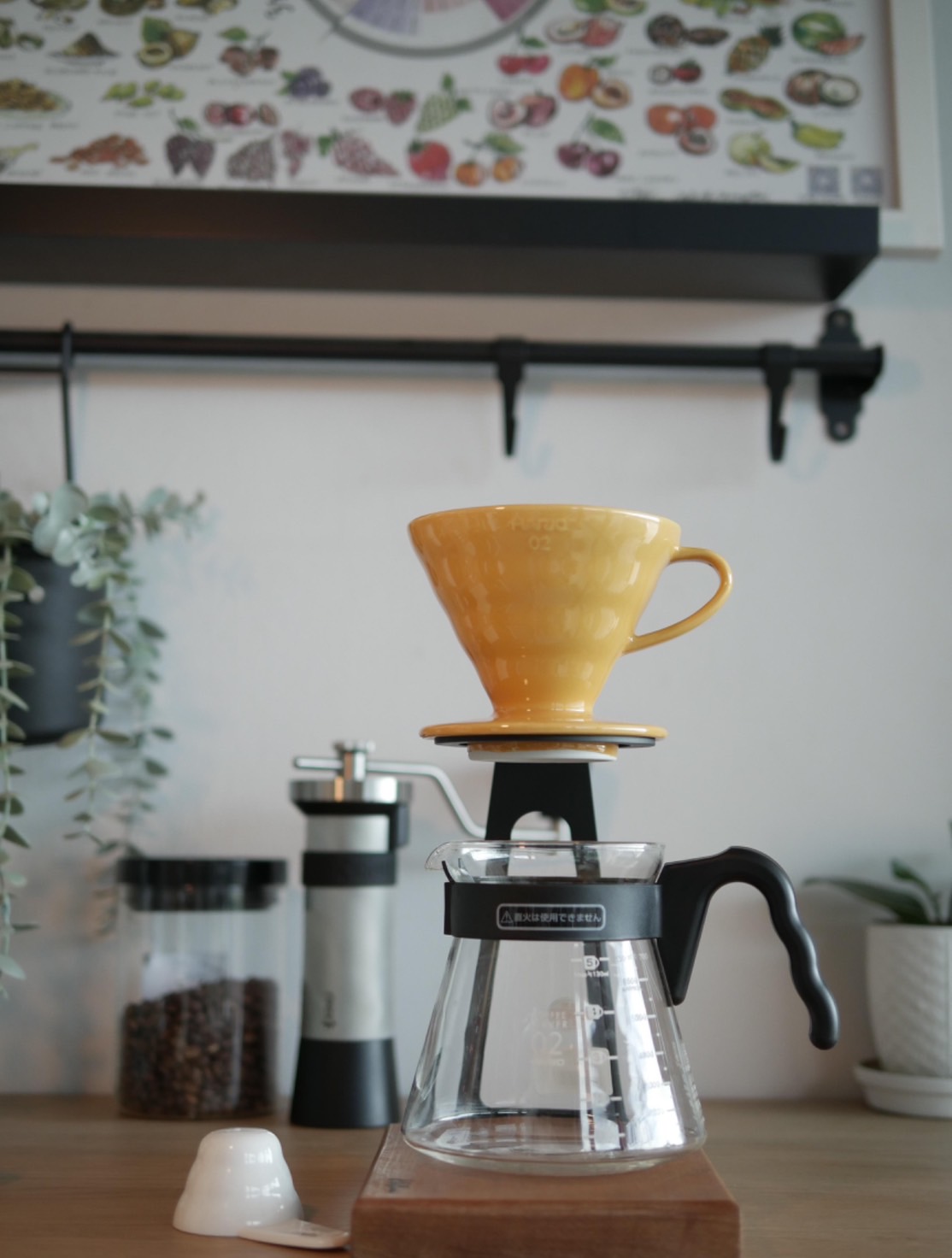 V60 Dripper Ceramic 02 Orange