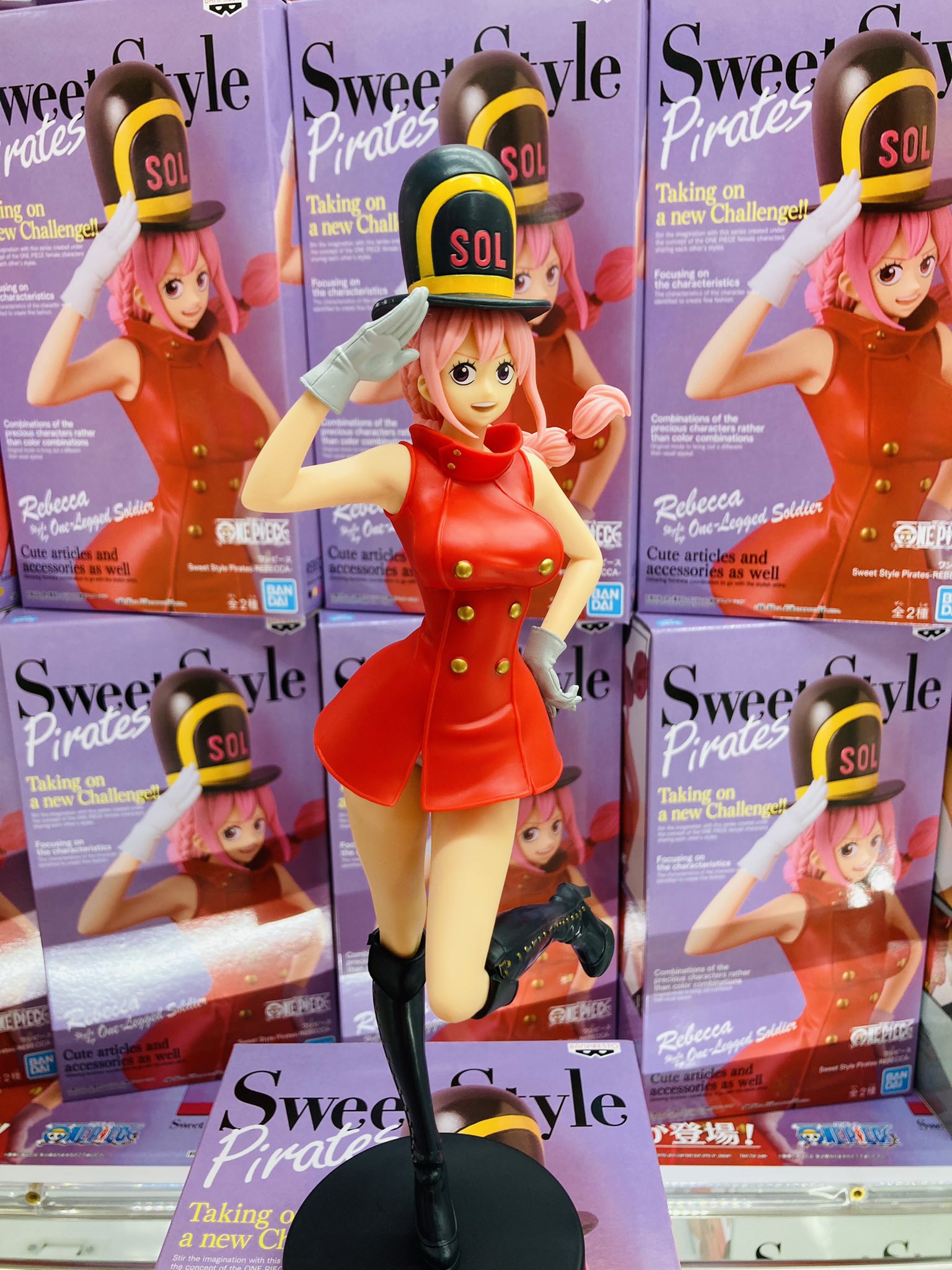 Rebecca ของแท้ JP แมวทอง - Sweet Style Banpresto [โมเดลวันพีช]