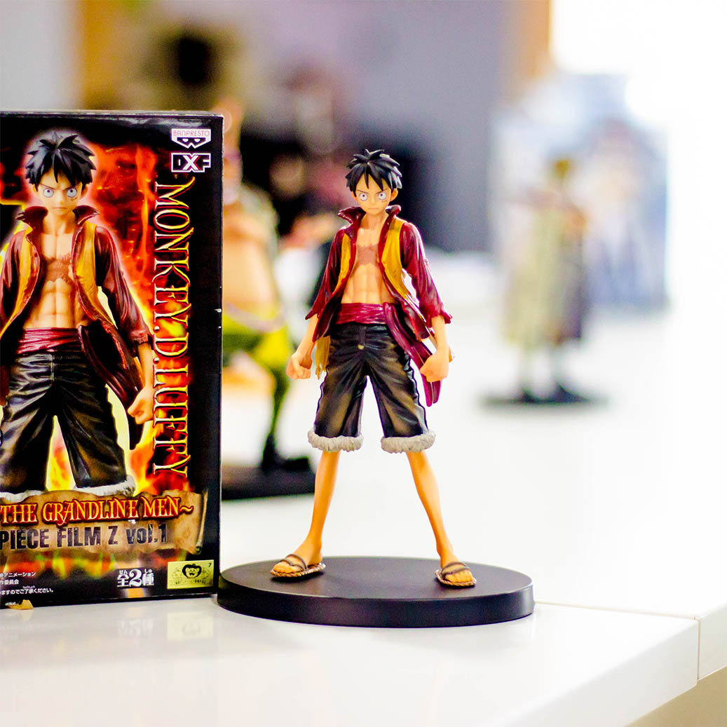 Luffy Film Z ของแท้ JP แมวทอง - Grandline Men Banpresto [โมเดลวันพีช]