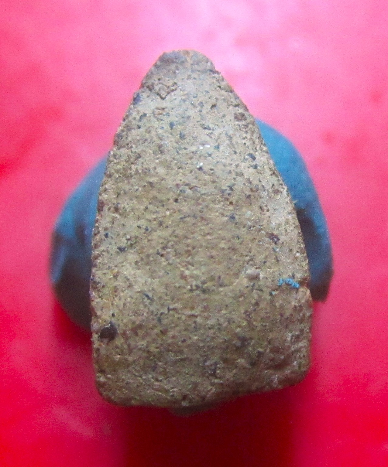 พระเนื้อดิน น้อยหน่ำ เล็ก เก่า ไม่ทราบที่