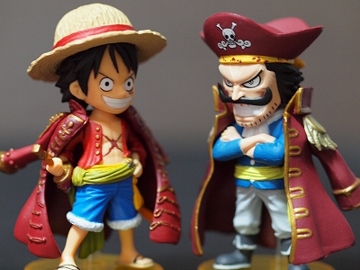 Pirate Kings Set ของแท้ JP แมวทอง - WCF Banpresto [โมเดลวันพีช] (2 ตัว + หนังสือ)