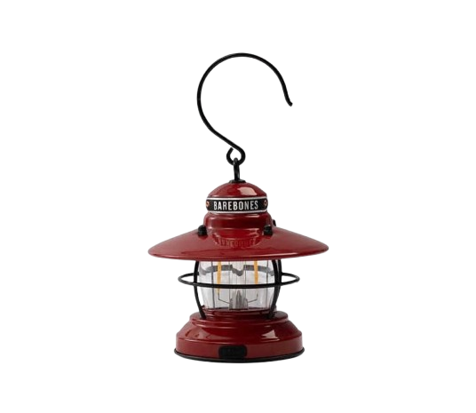 Barebones Mini Edison Lantern Red LIV-274