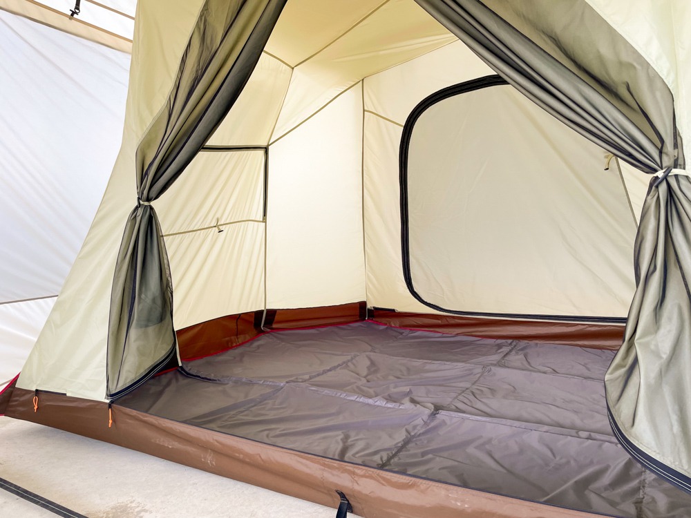 SnowPeak Land Lock (M 4คน) Ivory + Option Set FES-195