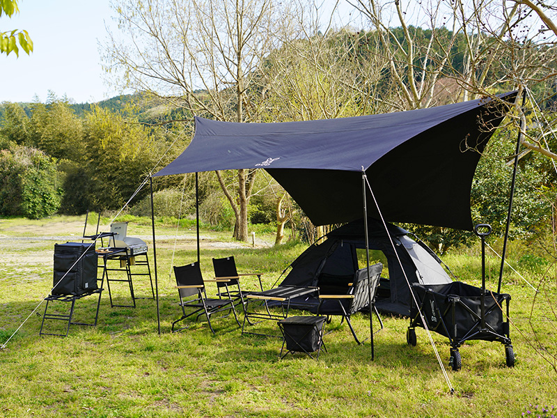 DoD Folding Carry Wagon Black C2-46-BK