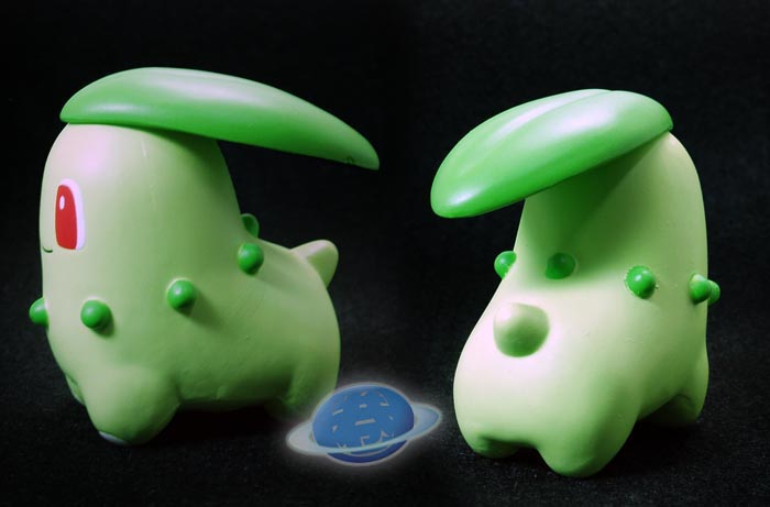 Chikorita ของแท้ JP - Ichiban Kuji Banpresto [โมเดลโปเกมอน]