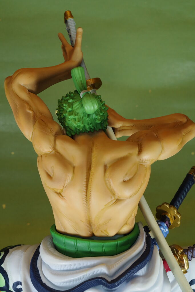 Zoro Wano (The Brush) ของแท้ JP แมวทอง - Super Master Stars Piece Banpresto [โมเดลวันพีช]