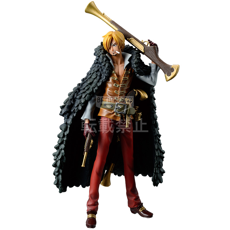 Sanji Film Z ของแท้ JP แมวทอง - Grandline Men Banpresto [โมเดลวันพีช]