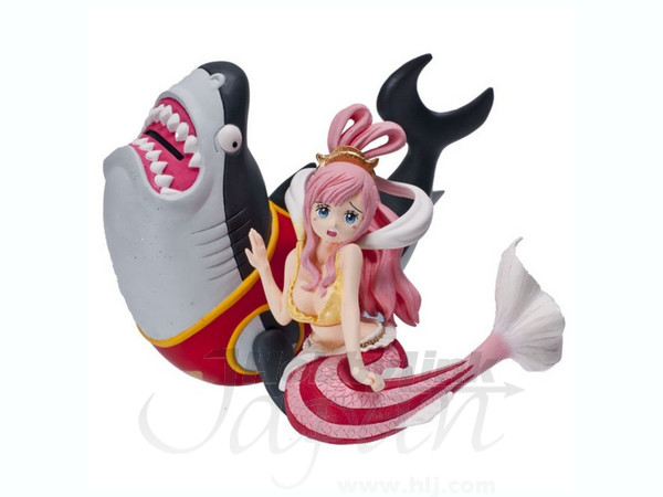 Shirahoshi & Megalo ของแท้ JP แมวทอง - Chara Bank Megahouse [โมเดลวันพีช] (2 ตัว)