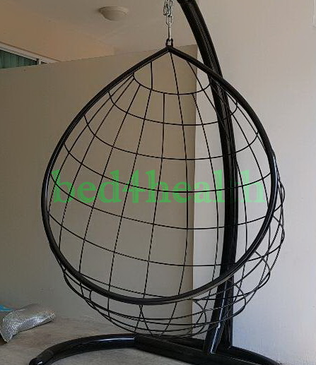 โครงเสา และกระเช้าเปล่า สำหรับสานชิงช้ารังนก