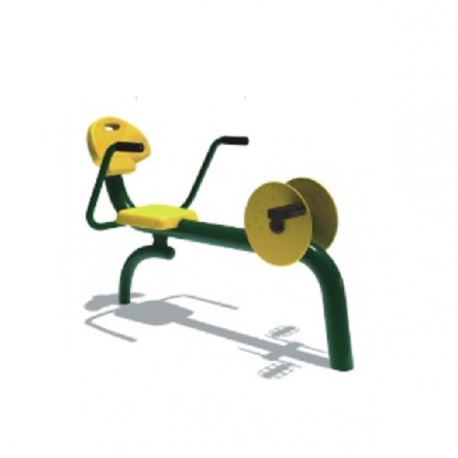 เครื่องออกกำลังกายกลางแจ้ง, ชุดบริหารกล้ามเนื้อขา,จักรยานเอนนั่งปั่น,ลานกีฬาอเนกประสงค์, สนามกีฬา,งานนำเข้าสำเร็จรูป ,พร้อมส่ง ,เป็นสีตามแบบเท่านั้น ,ขนาด 60x130x100 ซม.