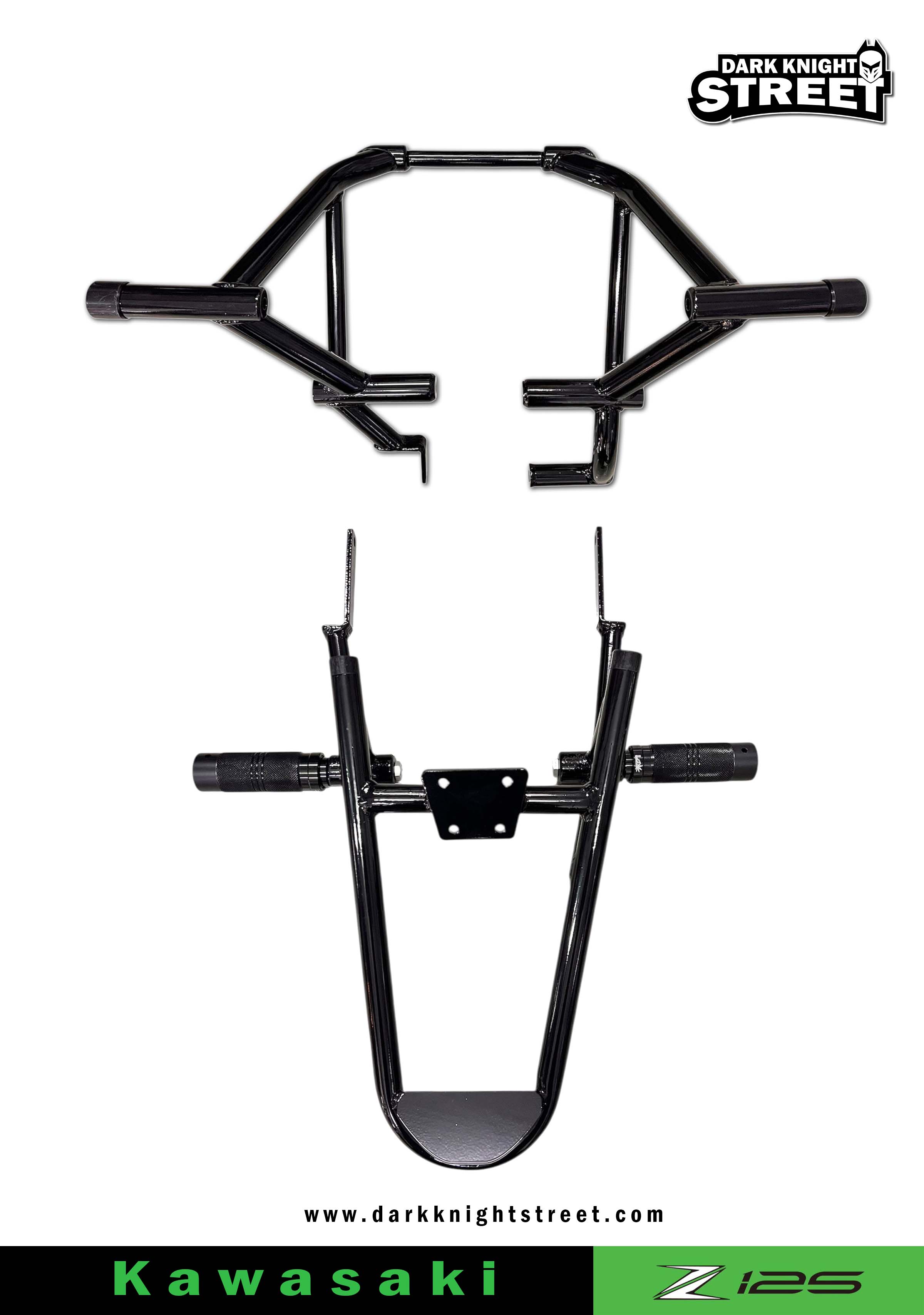 Kawasaki Z125 Crash cage + Subcage