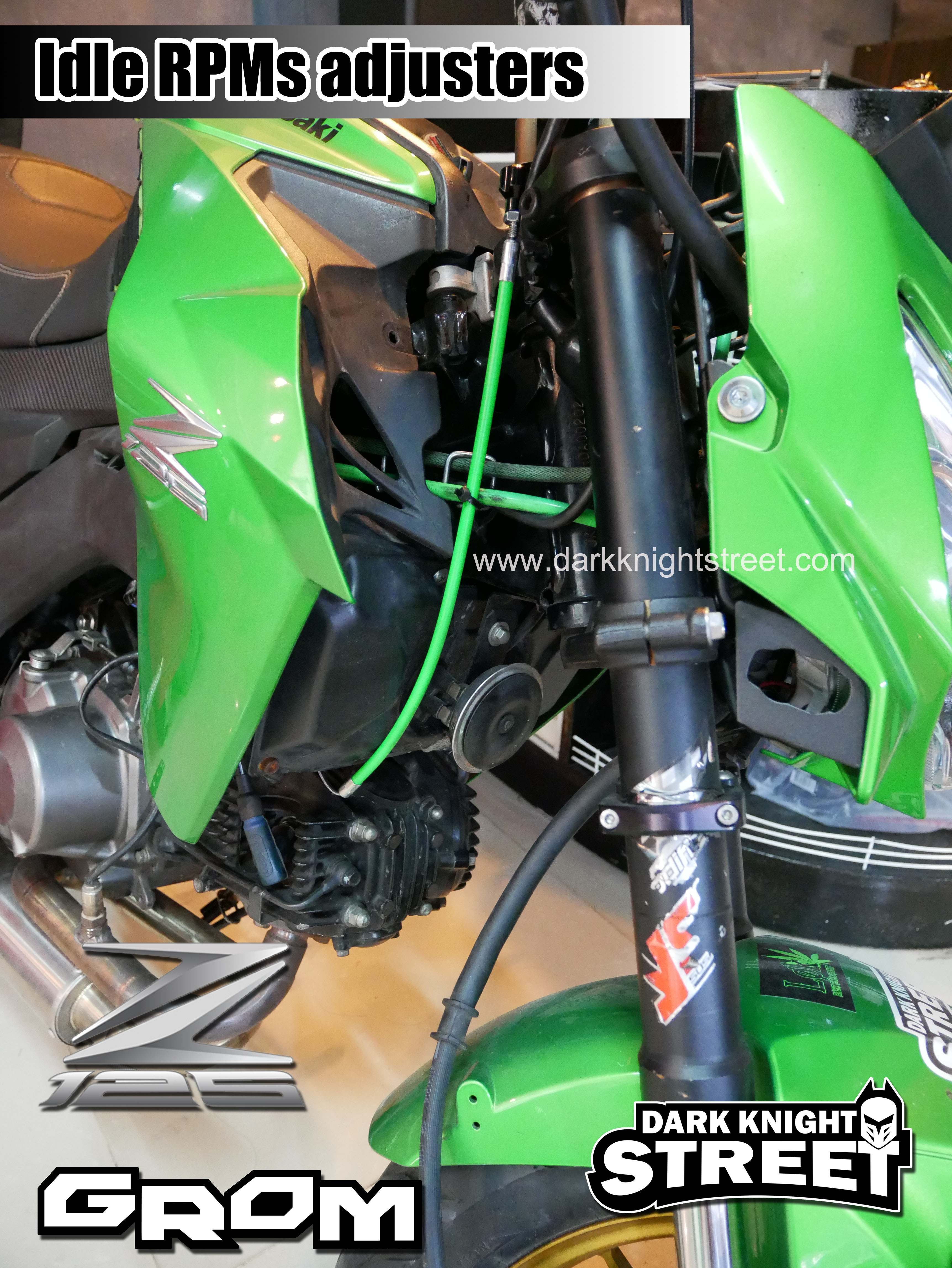Idle adjusters For Kawasaki Z125 and Honda Grom