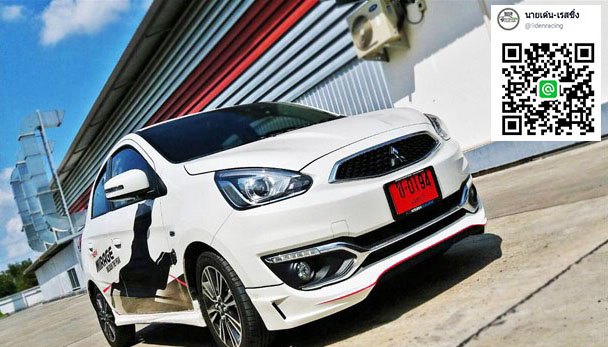 9DEN&EVO-X VS MITSUBISHI MIRAGE 2016-ON [ถึงตัวเล็กแต่ก็เผ็ดไม่น้อย ดูดีๆพี่เขามีดีเกินตัว]