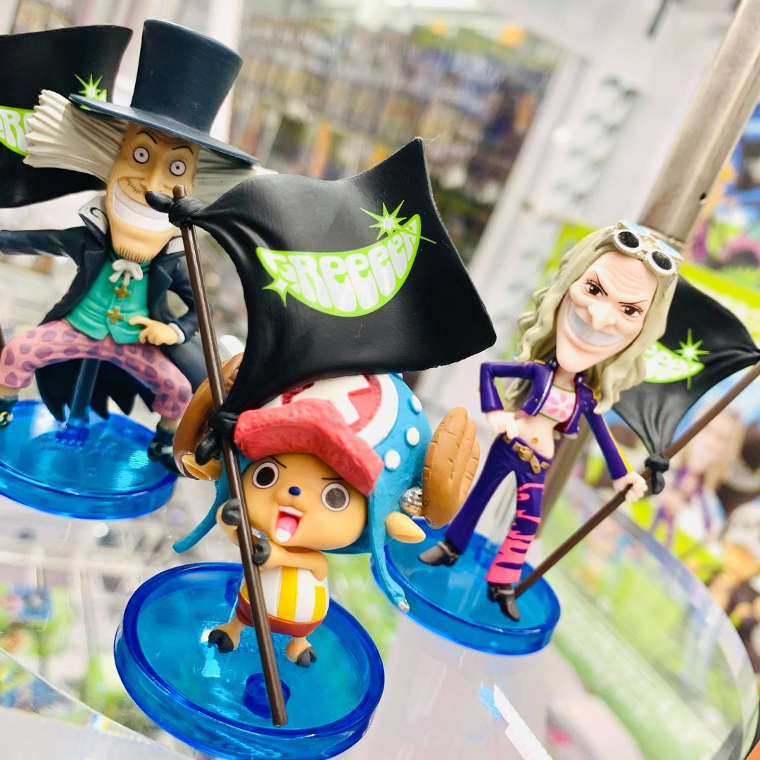 GReeeeN Set ของแท้ JP แมวทอง - WCF Banpresto [โมเดลวันพีช] (6 ตัว)