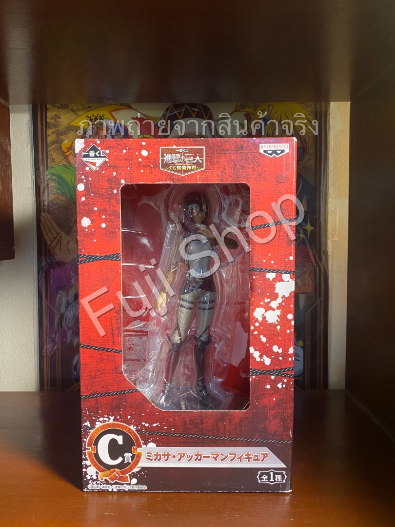 Mikasa ของแท้ JP - Ichiban Kuji Banpresto [โมเดล Attack on Titan]