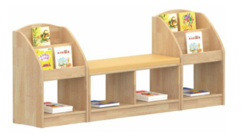 ชั้นวางชองพร้อมชั้นโชว์หนังสือ ,เฟอร์นิเจอร์เด็ก ,ชั้นวางของไม้,ตู้ไม้, ชั้นวางของเด็ก, โรงเรียนอนุบาล, เนอสเซอรี่, ห้องเด็กเล่น, kidszone สินค้าสั่งนำเข้า