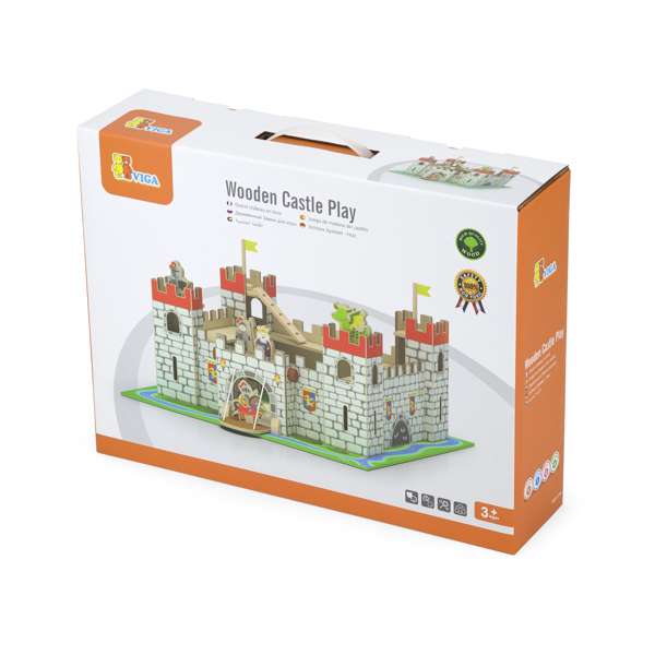 ชุดไม้ประกอบปราสาทของอัศวิน, ของเล่นเสริมทักษะ,ของเล่นเสริมพัฒนาการเด็ก, สือการสอนครูปฐมวัย, พร้อมส่ง