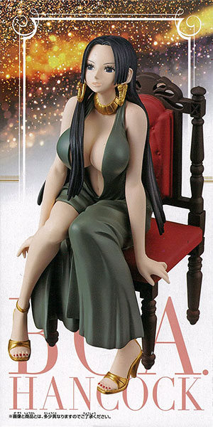 Boa Hancock ของแท้ JP แมวทอง - Girly Girls Banpresto [โมเดลวันพีช]
