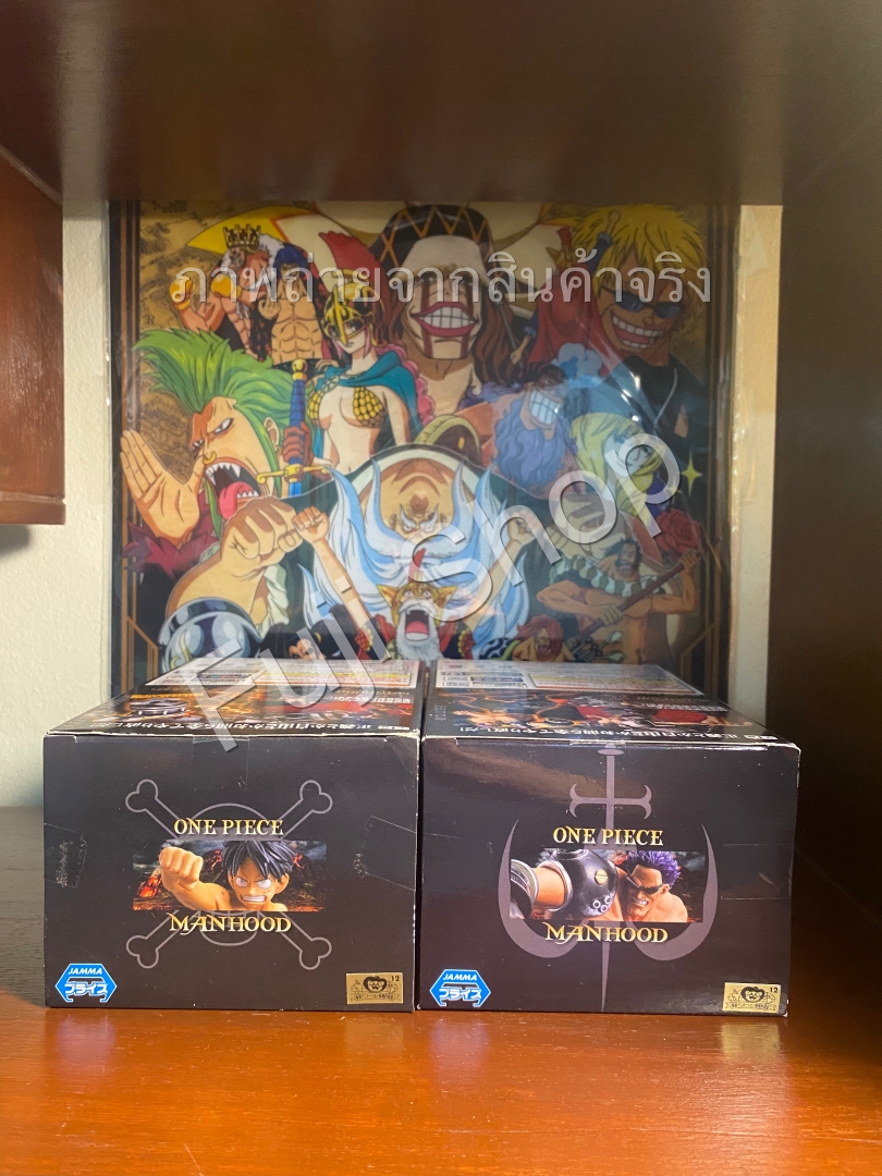 Film Z Set ของแท้ JP แมวทอง - Manhood Banpresto [โมเดลวันพีช] (2 ตัว)