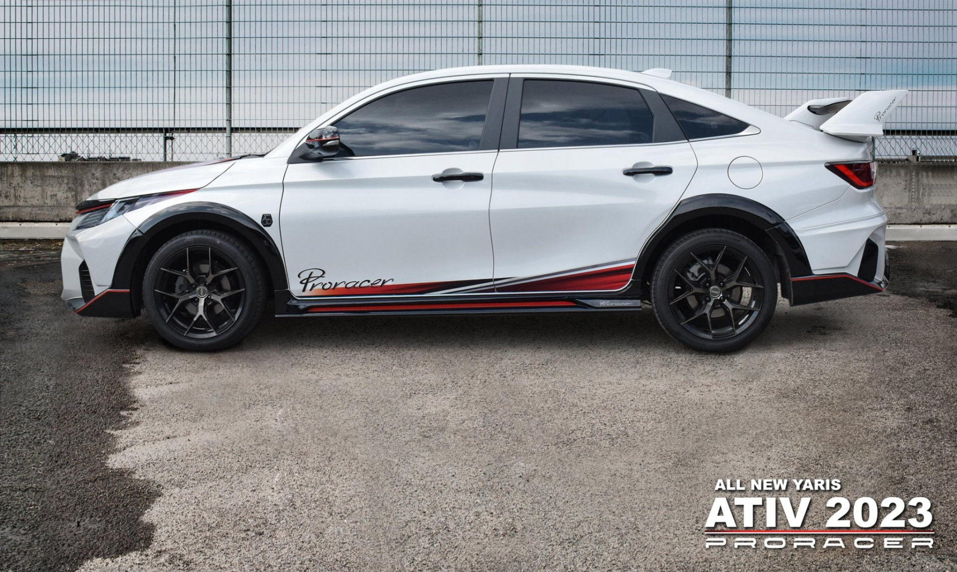 PRORACER VS Toyota Yaris Ativ 4D 2022-On [แบบนี้ซิไม่มีใครเหมือนเรา!]