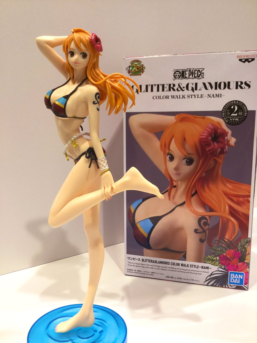 Nami Color Walk Style ของแท้ JP แมวทอง - Glitter & Glamours Banpresto [โมเดลวันพีช]