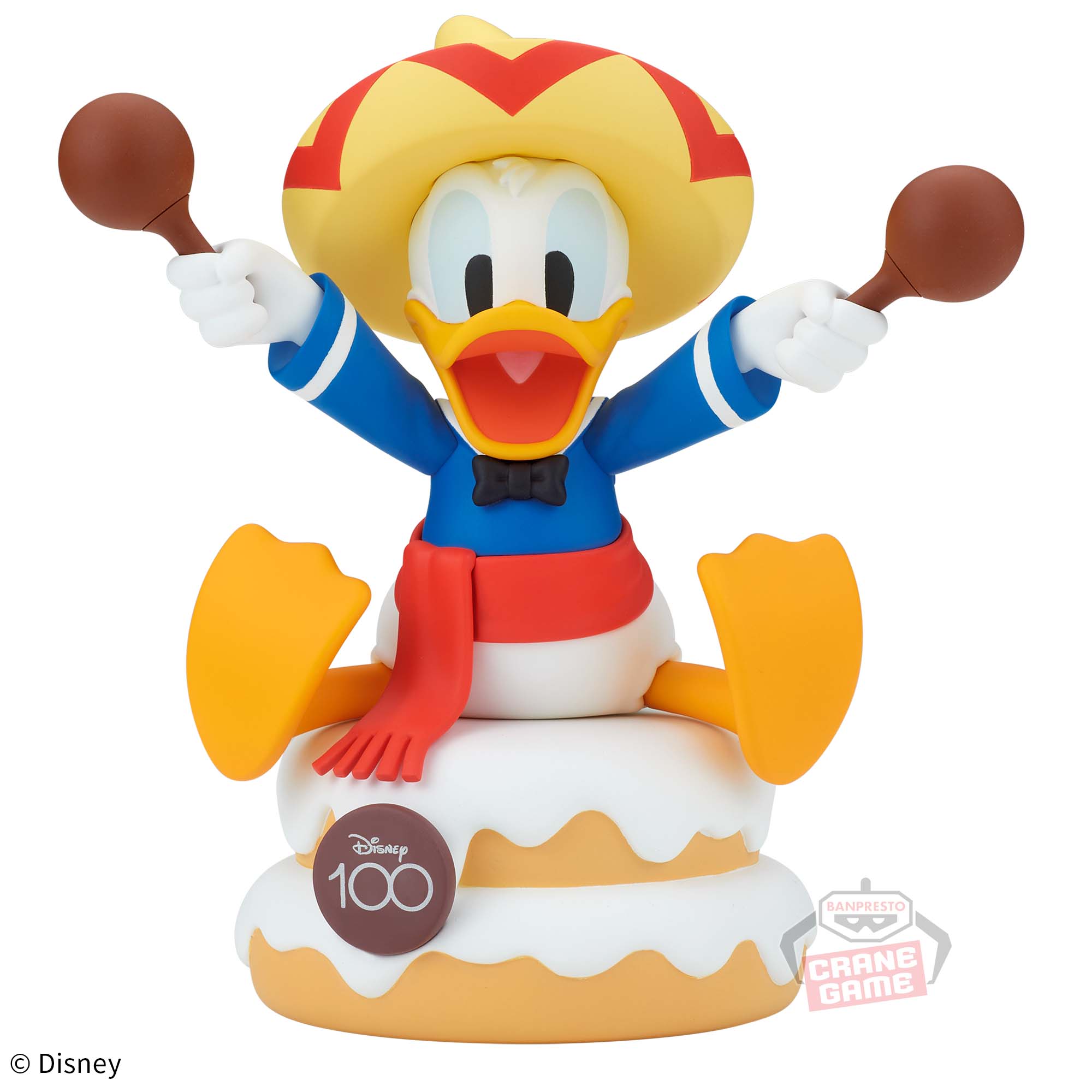 Donald Duck 100th ของแท้ JP - Sofvifigure Banpresto [โมเดล Disney]