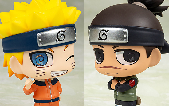 Naruto & Iruka ของแท้ JP - ChimiMegaBuddyProject Megahouse [โมเดลนารูโตะ] (2 ตัว)