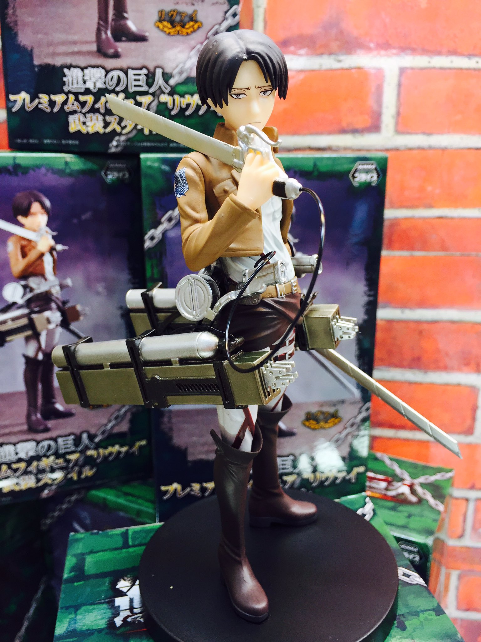 Levi ของแท้ JP - Sega [โมเดล Attack on Titan]