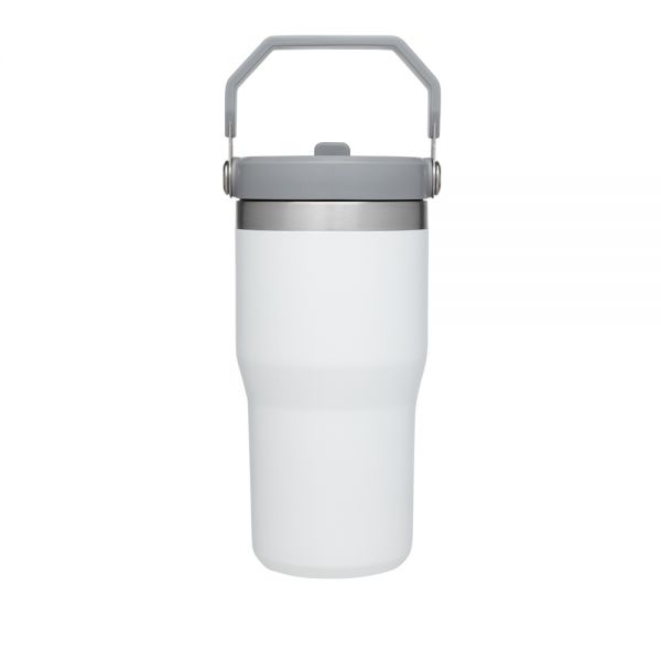 Classic Flip Straw Tumbler 20Oz Polar White