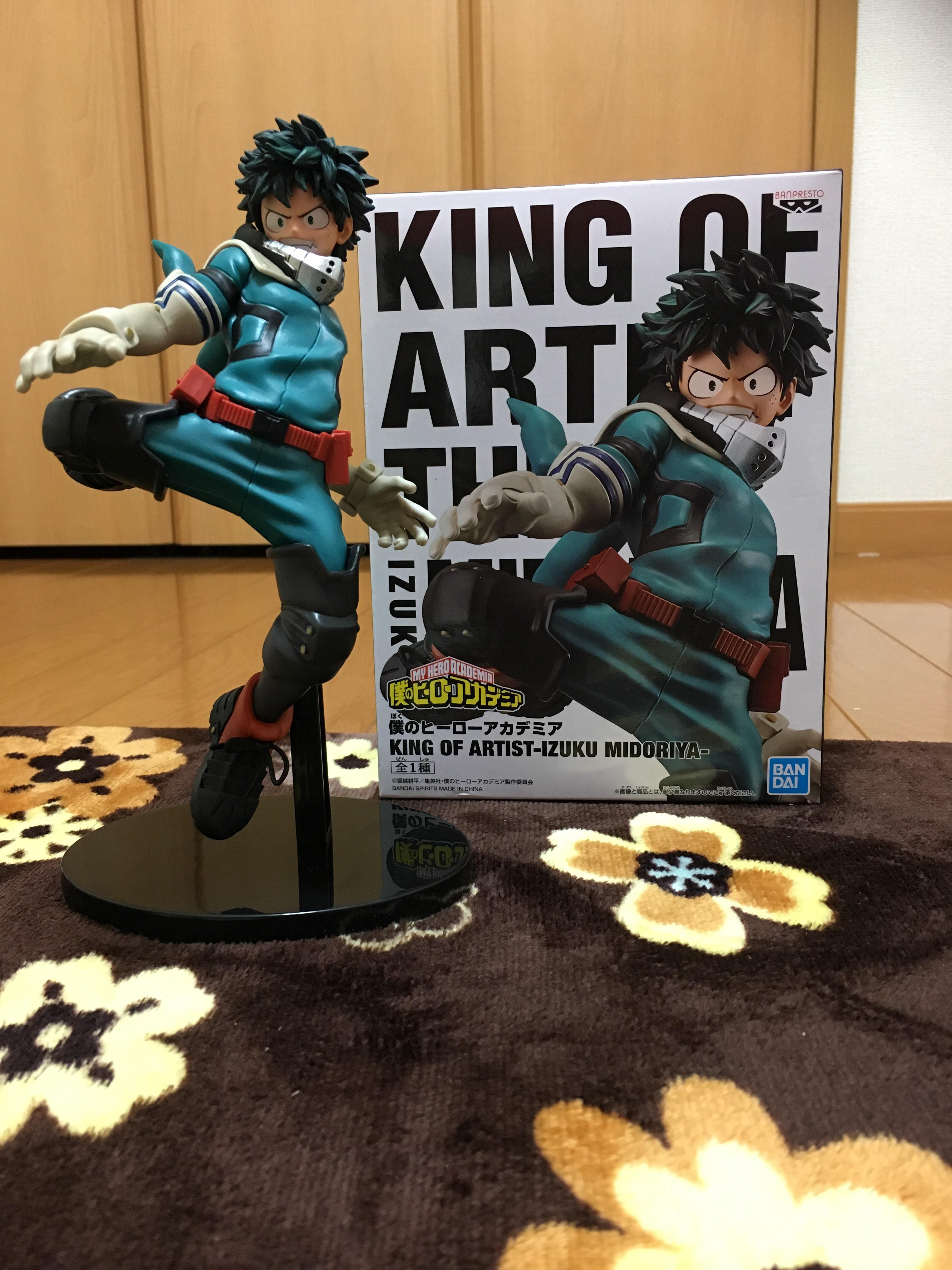 Midoriya ของแท้ JP - King of Artist Banpresto [โมเดล My Hero Academia]