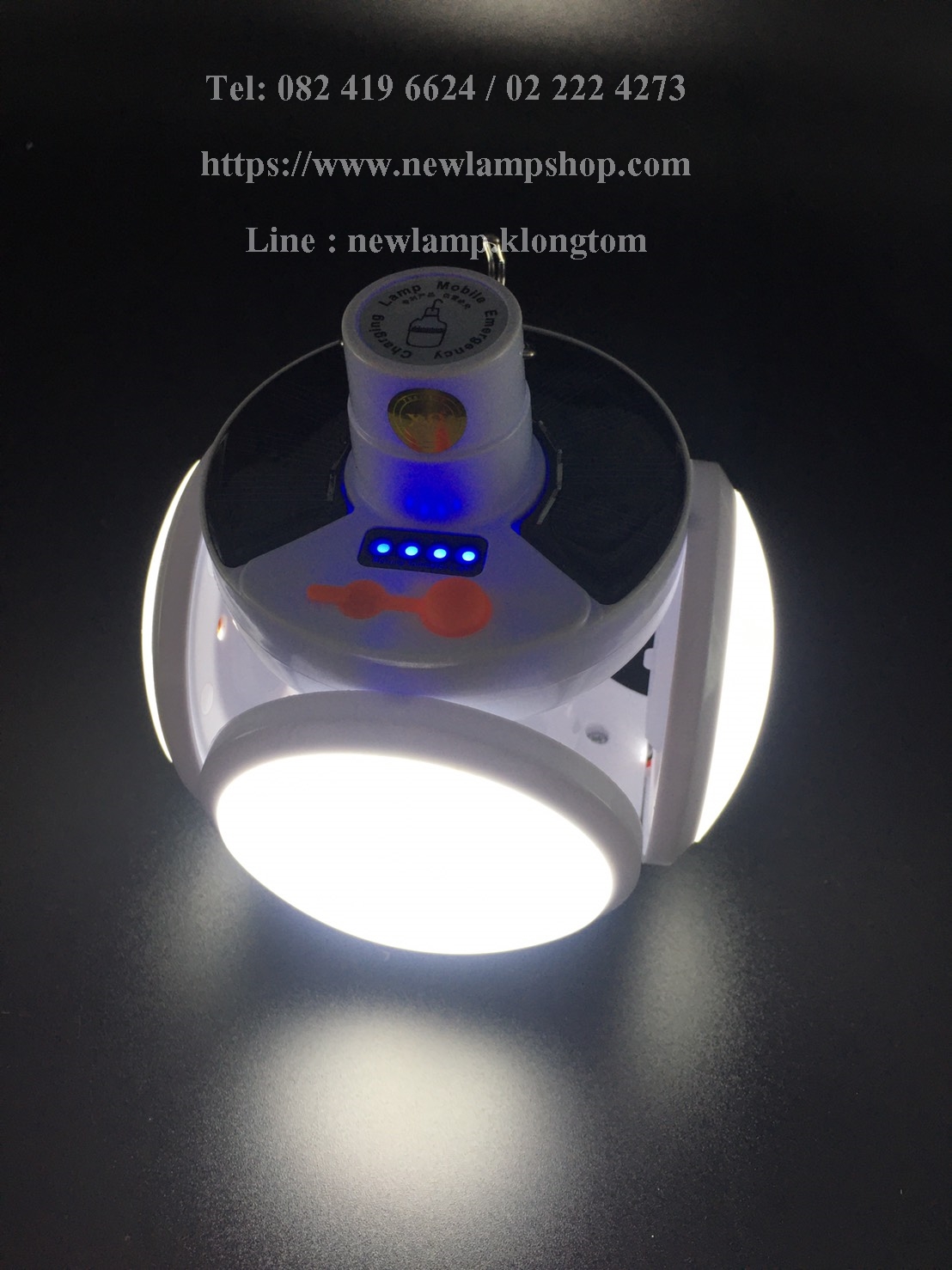 ไฟลูกบอลโซลาเซลล์/ Solar Emergency Charging Lamp 2029