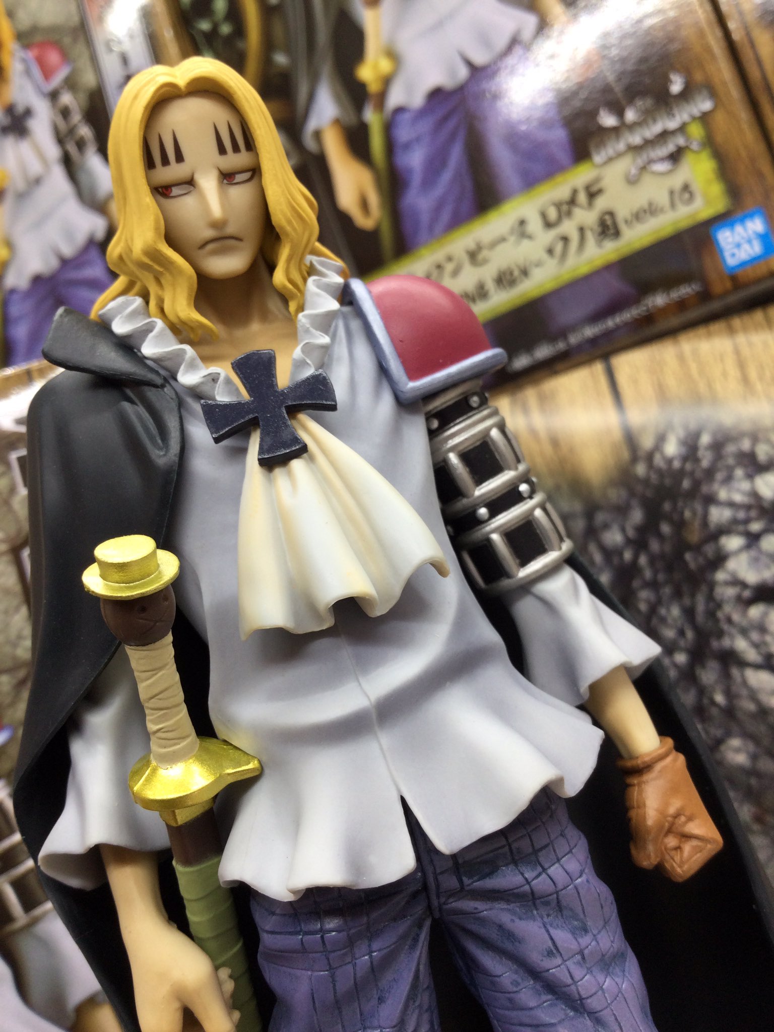 Hawkins Wano ของแท้ JP แมวทอง - Grandline Men Banpresto [โมเดลวันพีช]
