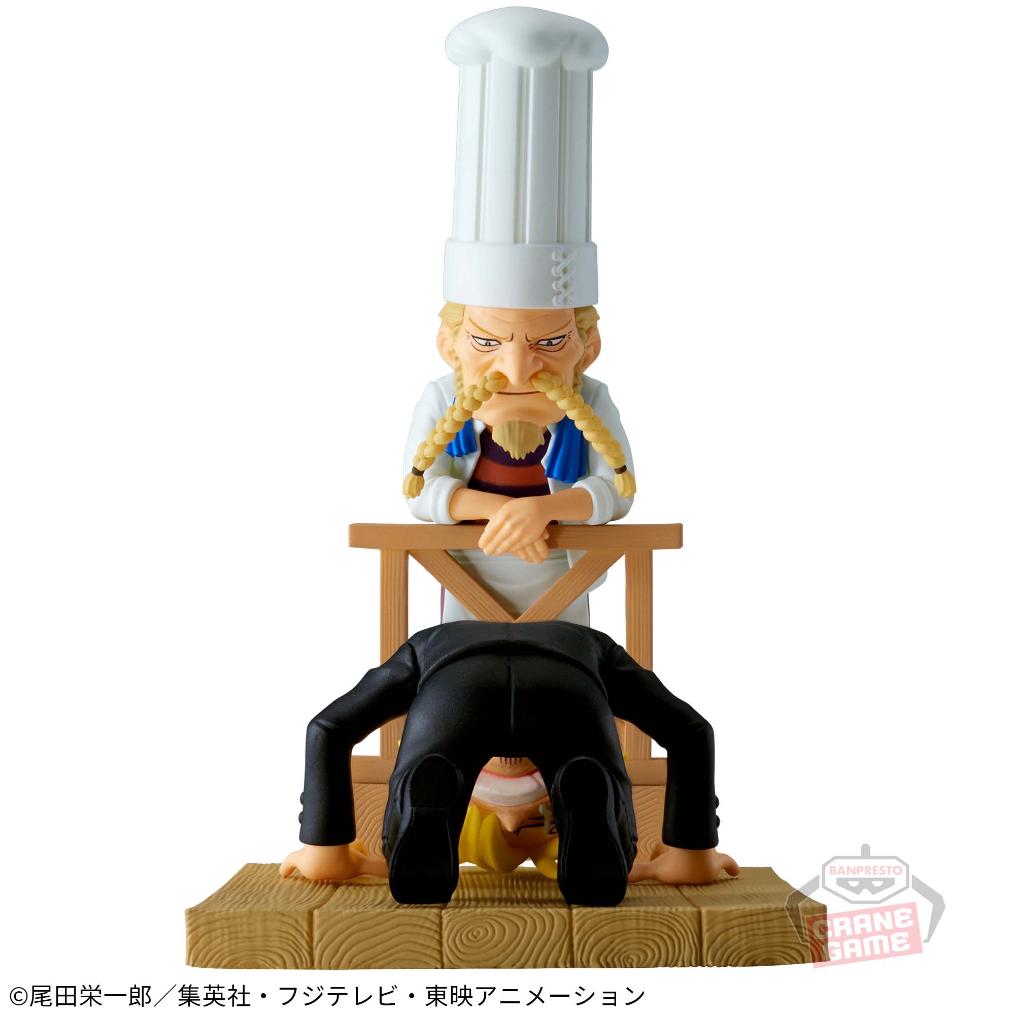 Sanji & Chef ของแท้ JP แมวทอง - WCF Banpresto [โมเดลวันพีช] (2 ตัว)