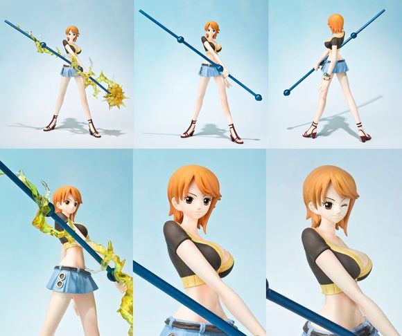 Nami ของแท้ JP แมวทอง - Figuarts Zero Bandai [โมเดลวันพีช]
