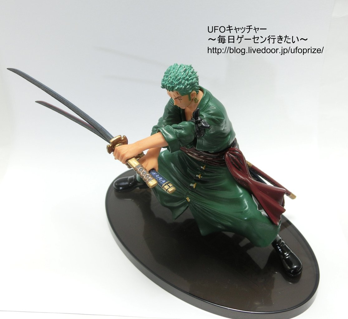 Zoro ของแท้ JP แมวทอง - Scultures Banpresto [โมเดลวันพีช]