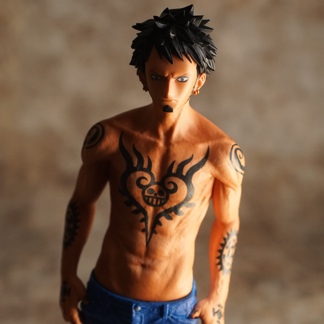 Law Special Color ของแท้ JP แมวทอง - King of Artist Banpresto [โมเดลวันพีช]