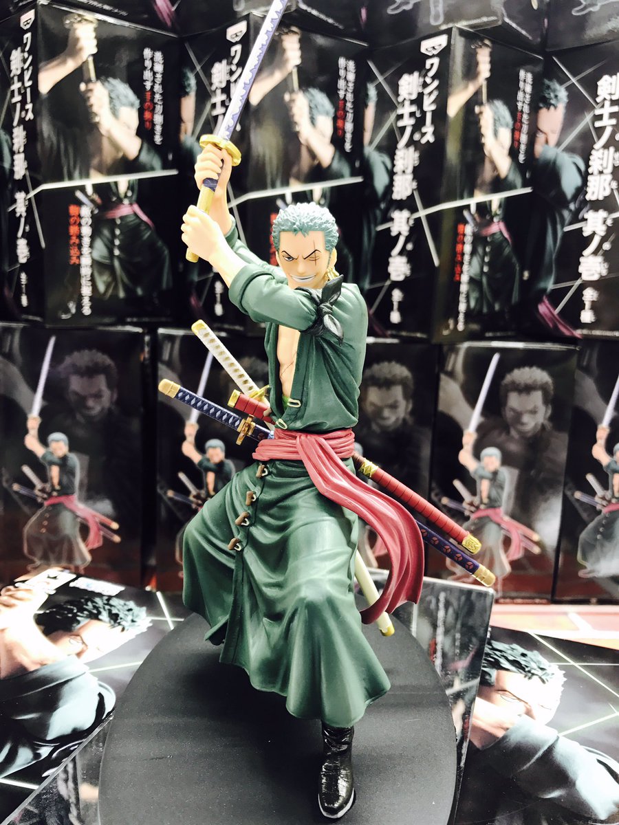 Zoro ของแท้ JP แมวทอง - Swordsmen Banpresto [โมเดลวันพีช]