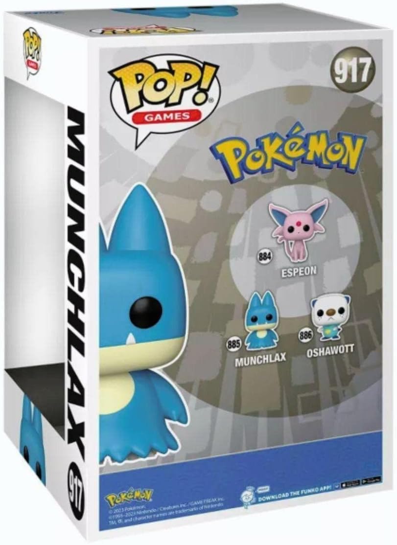 Munchlax ของแท้ USA - PoP Funko [โมเดลโปเกมอน]