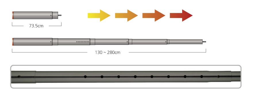 280 Master Slide Pole