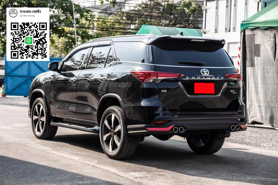 9Den&FD-2RS(ตัดสีแดง)/FD-2XS(ตัดสีเทา) VS Toyota All New Fortuner(TRD Sportivo 2 (MY2018)'2019-On) [เติมเต็มสปอร์ตของTRDคุณล้ำด้วยชุดแต่งรุ่นนี้]
