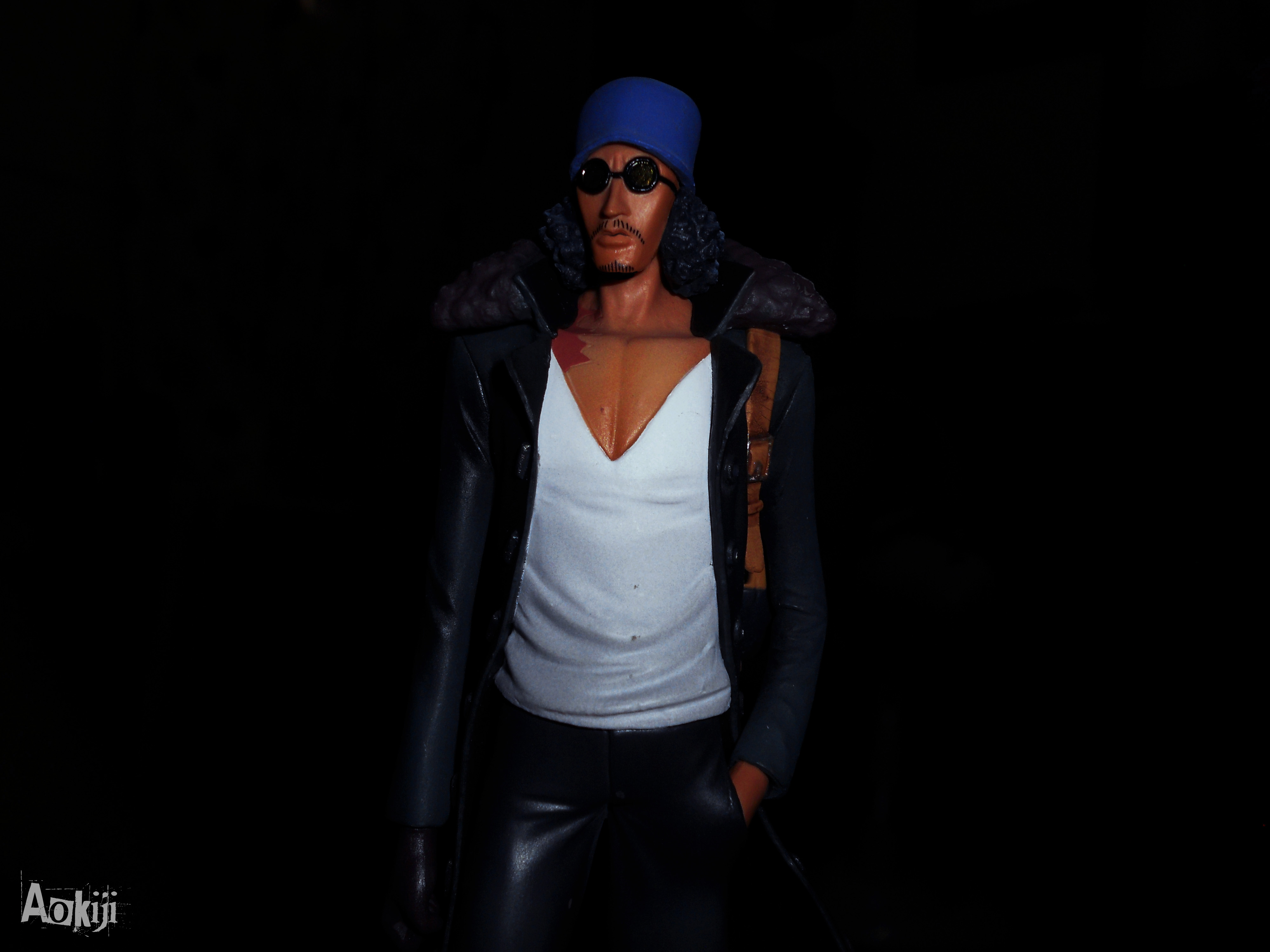 Kuzan ของแท้ JP แมวทอง - Super Styling Bandai [โมเดลวันพีช]