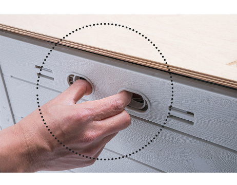 Folding Box Dark Brown