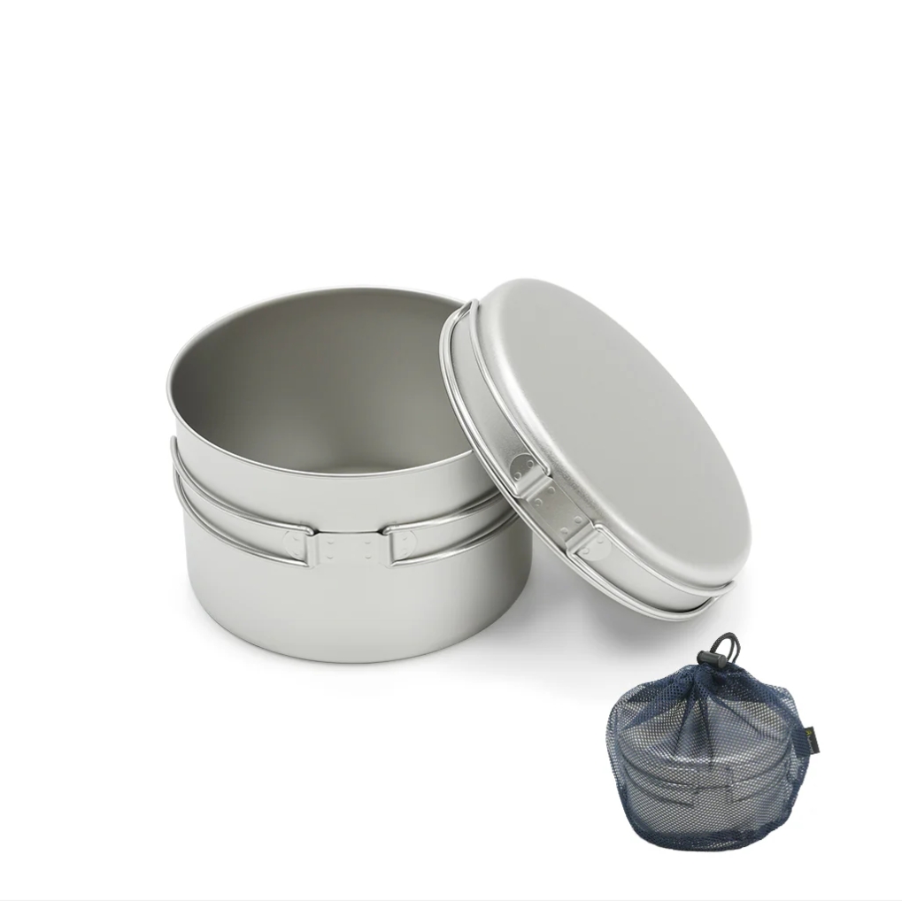 Titanium Cooker Deep type M (with case) หม้อไทเทเนียม
