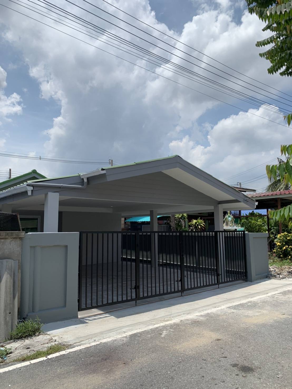 ขายด่วน บ้านเดี่ยว 50 ตร.ว. บ้านสร้างเอง ซอยข้างพฤกษาD บ้านเดี่ยวชั้นเดียว ตกแต่งใหม่ พร้อมอยู่ คลอง3 ปทุมธานี