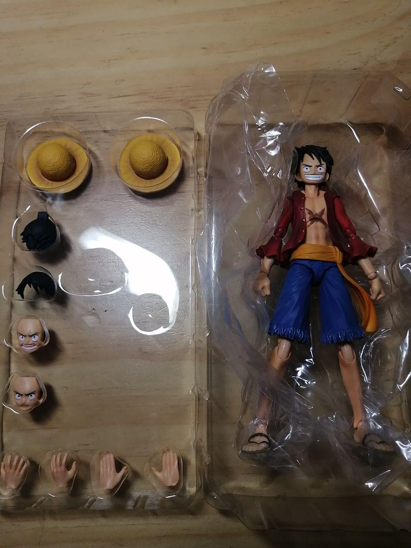 Luffy (ขยับได้) ของแท้ JP แมวทอง - Variable Action Heroes Megahouse [โมเดลวันพีช]