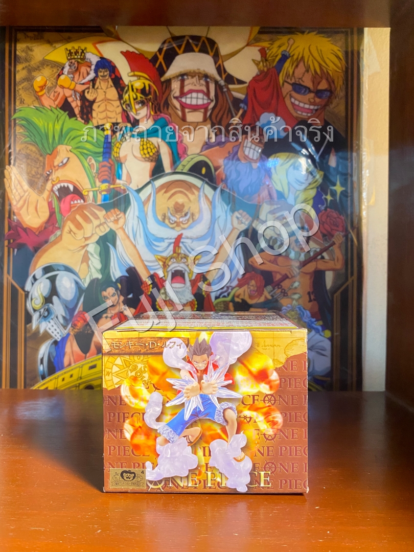 Luffy ของแท้ JP แมวทอง - Super Effect Banpresto [โมเดลวันพีช]
